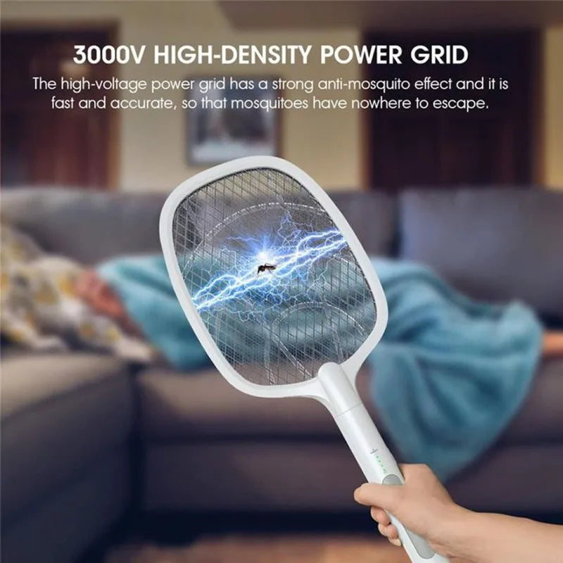 Premium Rechargeable Mosquito & Flying Insect Killer Racket
