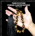 Tiger Eye Tasbih Stone 21 Beads (16mm) Tasbih