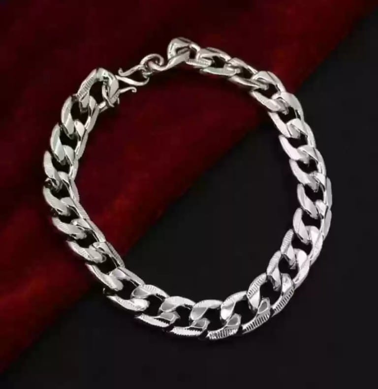 Heavy Silver (Chandi) Bracelet for Boys