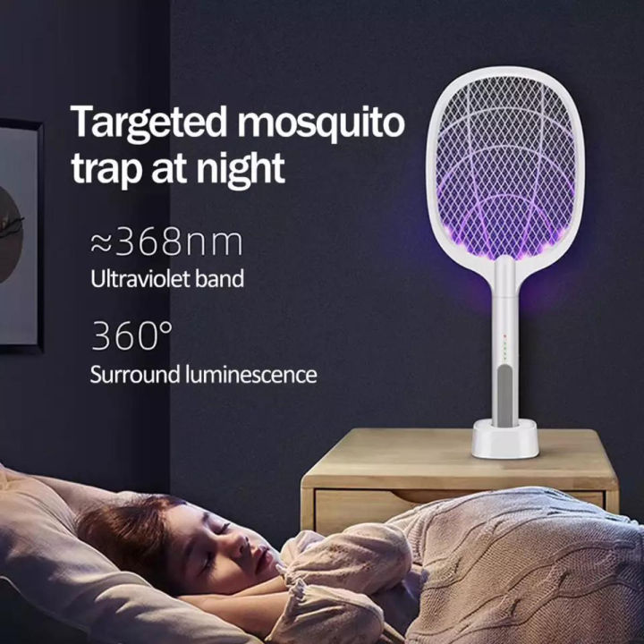 Premium Rechargeable Mosquito & Flying Insect Killer Racket